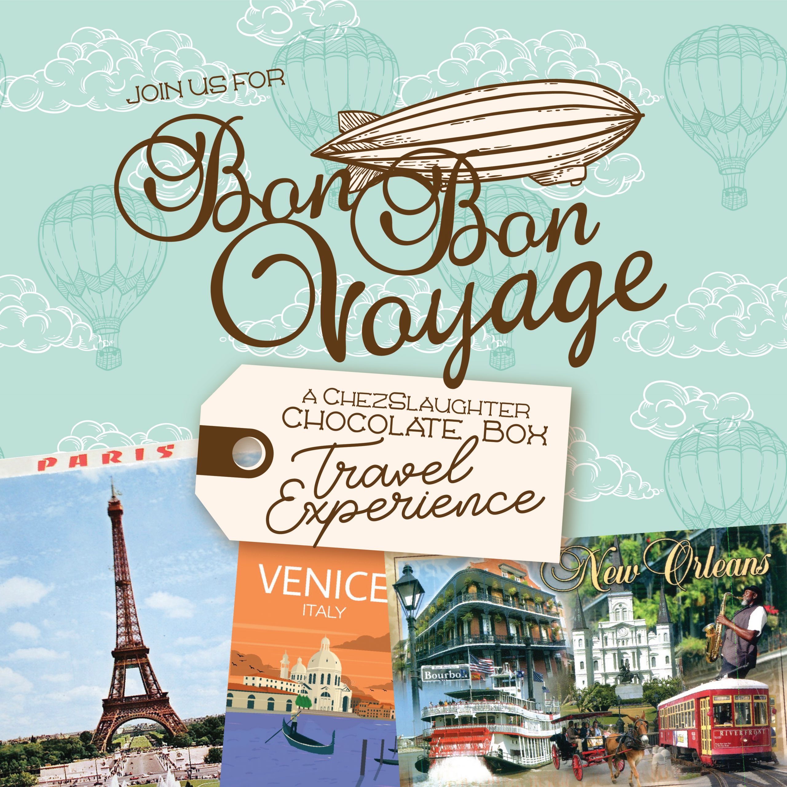 Bon Bon Voyage A ChezSlaughter Chocolate Box Travel